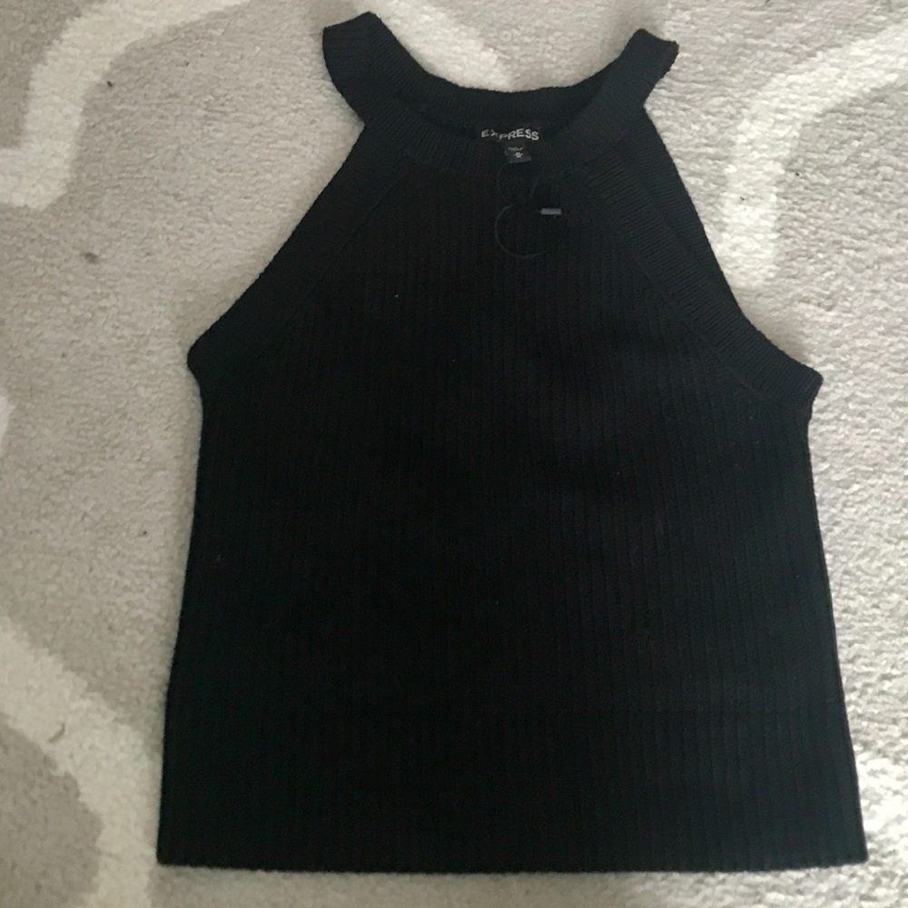 Express cropped sweater